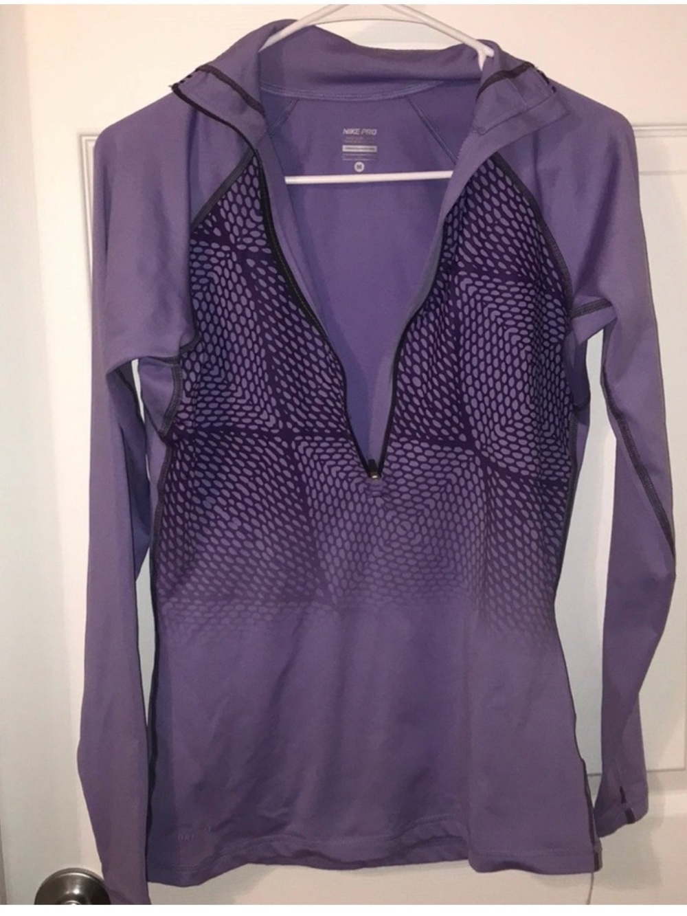 Nike Pro Purple Performance Top